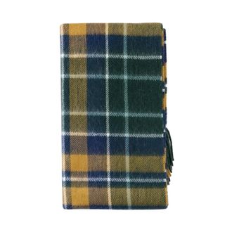 Barbour New Check Tartan Scarf - Heren - Wintersjaals - Veelkleurig - ONE Size - Wol - Accessoires