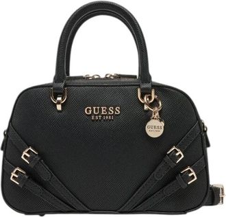 Guess Bramina Small Satchel - Dames - Handtassen - Zwart - ONE Size - Tassen
