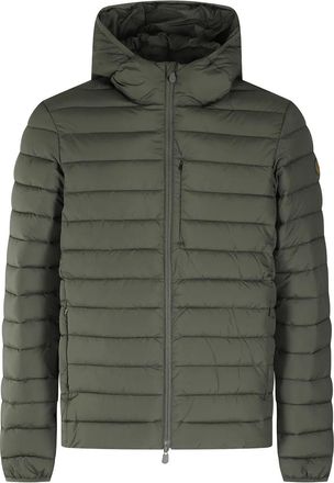 Save The Duck Juncus jack met capuchon - Groen