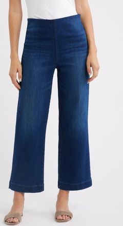 Frank & Eileen Westport Illusion Wide Leg Jeans in 1957 Wash at Nordstrom, Size 2