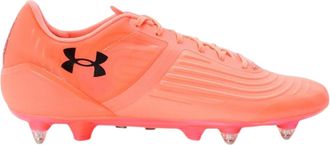 Under Armour Magnetico Sl Pro voetbalschoenen voor heren, voor harde ondergrond (Oranje)
