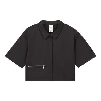 Nike (WMNS) Nike Sportswear Dri-FIT Tech Pack Woven Polo Black DV8241-010