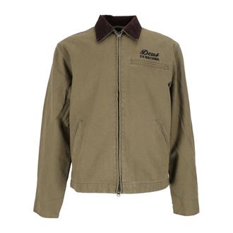 Deus Giacca Workwear Address - - Jackets - Uomo - Verde - XL