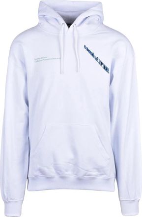 Iuter Hooded Sweatshirt - Heren - Hoodies - Wit - M - Katoen - Hoodies & sweatvesten