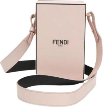 Fendi Pre-owned Box 8Bt 339 - Dames - Vintage Schoudertas - Roze - ONE Size - Leer - Vintage