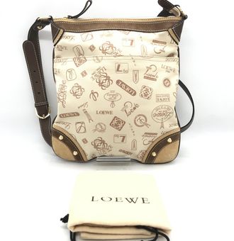 Loewe Crossbody Bag With Anniversary Womens Logo (Pre-Owned)
