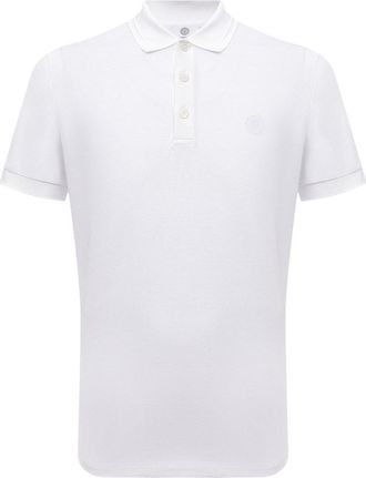 Burberry Wit poloshirt met Burberry-monogramborduursel