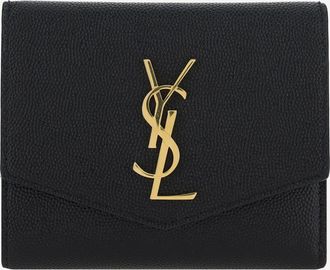 Saint Laurent Portafogli Cassandre in pelle Woman UNI