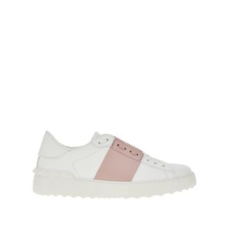 Valentino Garavani Open leather sneakers Woman 36+