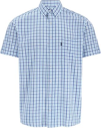 Champion Whitstable Short Sleeve Shirt (UK, Alpha, 4XL, Regular, Regular, Blue)