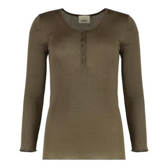 Isabel Marant Dames, Tops, Groen, Maat: S Katoen