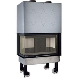 Nordica Caminetto Monoblocco A Legna Nordica 800 Angolo Sx
