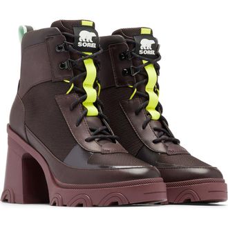 Sorel Brex Waterproof Bootie in New Cinder Sea Sprite at Nordstrom Rack, Size 7.5