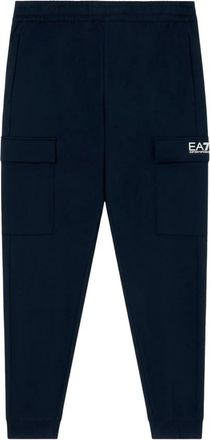 Emporio Armani Pjvrz Cargo Broeken - Heren - Sweatpants - Blauw - M - Katoen - Broeken