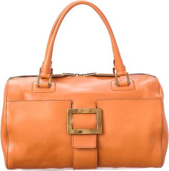 Roger Vivier Leather Satchel