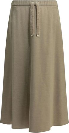 Herno Gonna con coulisse - - Skirts - Donna - Beige - S