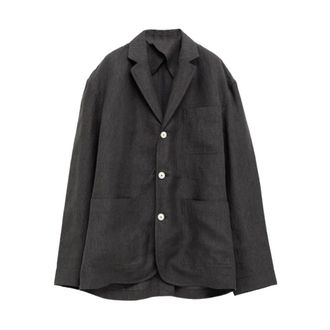 Jacquemus Blazers, male, Gray, Size: S Jacquemus Jackets Grey
