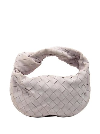 Bottega Veneta 2012-2025 Mini Suede Intrecciato Jodie hobo bag - Purple