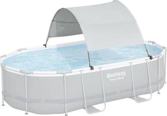 Bestway Toldo Para Piscina Desmontable Blanco Bestway
