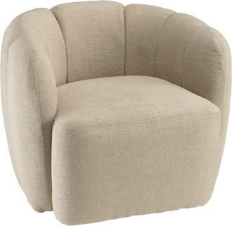 Macabane Sill&oacute;n tapizado en tela beige