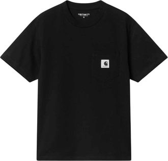 Carhartt Work in Progress Mujer, Camisetas, Negro, Talla: XS