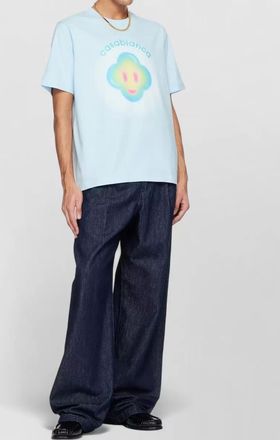 Casablanca cotton oversized printed t-shirt