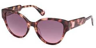 Max & Co. MO0095 55B Womens Sunglasses Tortoiseshell Size 54