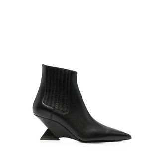 The Attico Cheope Sculptural-wedge Ankle Boots