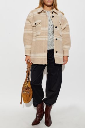 Isabel Marant Harveli Shirt, Womens, Beige