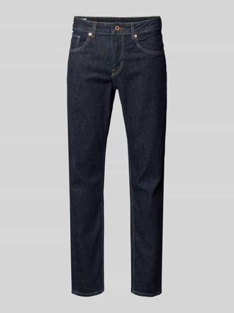 Pepe Jeans London Straight Leg Jeans aus Baumwoll-Mix Modell CASH in Dunkelblau, Gr&ouml;&szlig;e 30/30