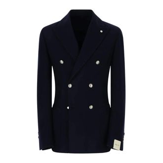 L.B.M. 1911 Giacca Doppiopetto Tom - - Jackets - Uomo - Blu - 2XL
