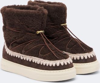 Mou Sneaker Bold shearling ankle boots