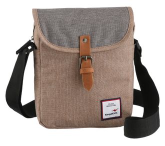 Kangaroos Umh&auml;ngetasche KANGAROOS Creek, Damen, Gr. B/H/T: 20cm x 26cm x 6cm, beige (sand), Nylon, Taschen Umh&auml;ngetasche, in schickem Design