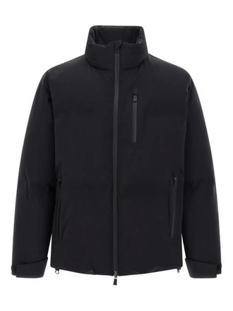 Herno quilted high-neck down jacket - Black