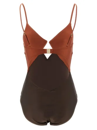 Zimmermann Swimsuit - Brown