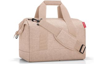 Reisenthel Umh&auml;ngetasche REISENTHEL Allrounder M, Damen, Gr. B/H/T: 40cm x 33,5cm x 24cm, beige (natur), Polyester, Taschen Umh&auml;ngetasche