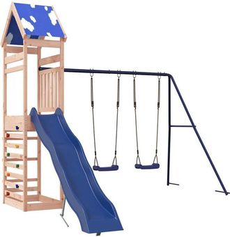 vidaXL Parque Infantil De Exterior Madera Maciza Douglas3156935 Vidaxl
