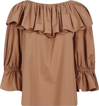 Chlo&eacute; Blouses, female, Brown, Size: XS Chlo&egrave; Shirts