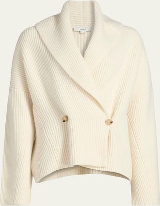 Vince Draped Wool-Blend Sweater