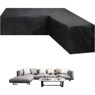 OEM Funda Impermeable Para Sof&aacute; Esquinero De Jard&iacute;n, Funda Impermeable Para Sof&aacute; En Forma De V De Oxford 210d Para Patio, Resistente Al Viento Y A Los Ray