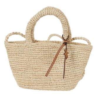 Maneb&igrave; Donna, Borse, Beige, Taglia unica, new