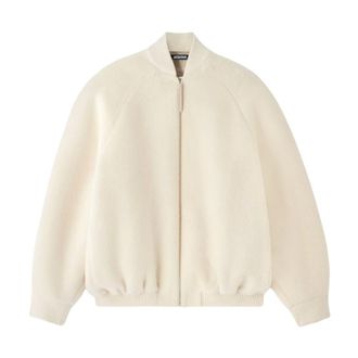 Jacquemus Dames, Jassen, Beige, Maat: XS Katoen