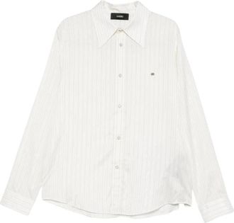 Amiri Amtosh 1065 Shirt - Heren - Casual Overhemden - Wit - L - Overhemden