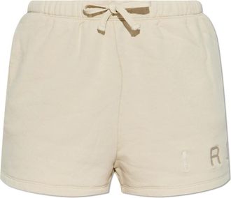 Iro Ocresia Shorts - Dames - Bermuda - Beige - S - Katoen - Korte Broeken