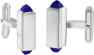 Effy Sterling SIlver Lapiz Cufflinks in Blue at Nordstrom Rack