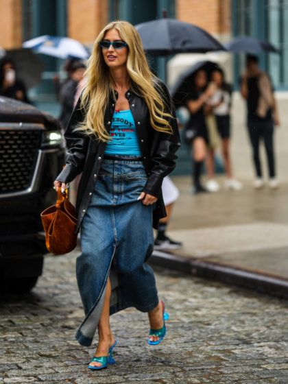 La camicia in pelle, il trend dell’autunno 2022