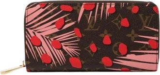 Louis Vuitton Pre-owned Zip-Around Portemonnee - Dames - Vintage Accessoires - Veelkleurig - ONE Size - Vintage
