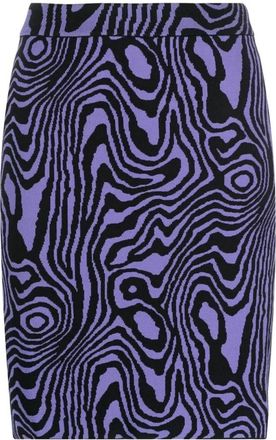 Moschino Skirts - Dames - Kokerrokken - Blauw - XS - Polyester - Rokken