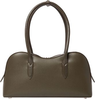 Stella McCartney Womens Medium Shoulder Bag Ryder Green Polyamide