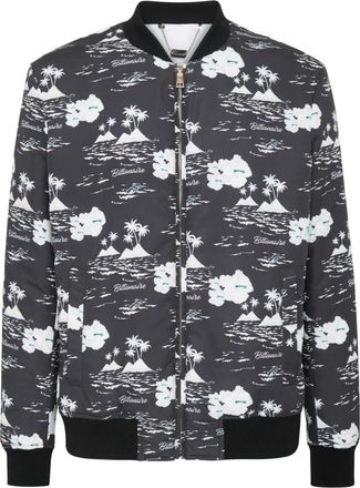 Billionaire Boys Club Bomber Palms - Heren - Bomber jackets - Zwart - L - Katoen - Jassen